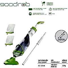 Goodrob Easy Kablosuz Şarjlı Havuz Süpürgesi